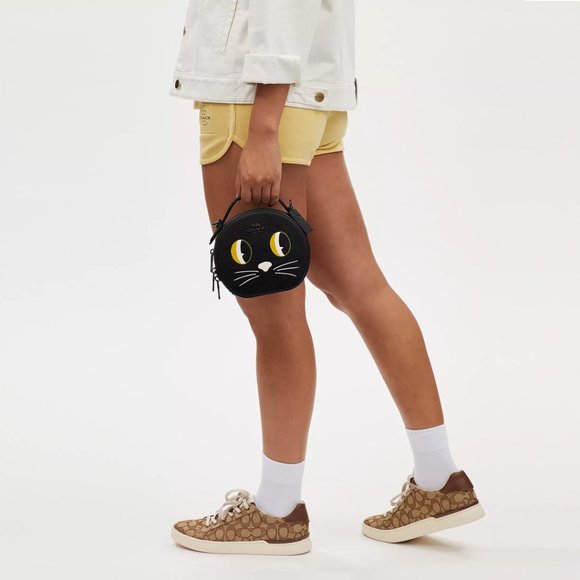 🐱 Coach Canteen Crossbody With Halloween Cat - Picture 6 of 10